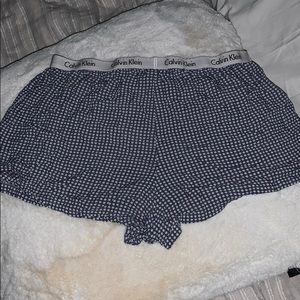 Calvin Klein pj shorts